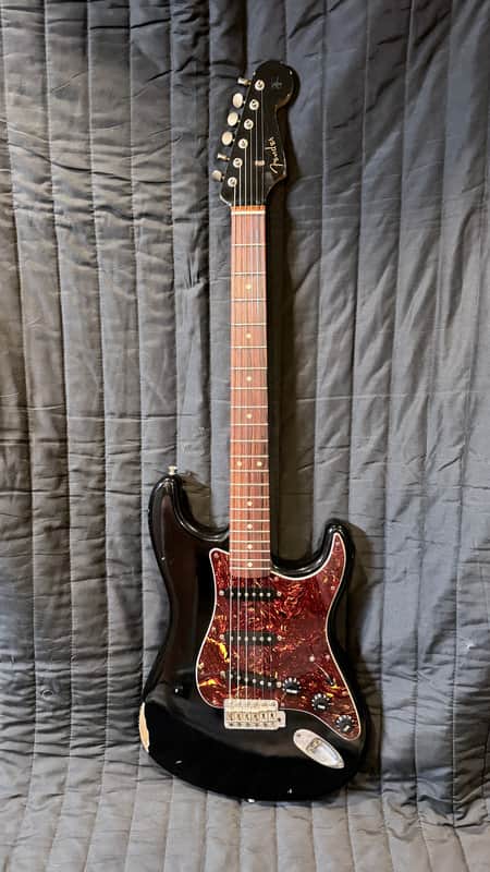 Fender Stratocaster - 1960 Relic 2006 - Black image 1