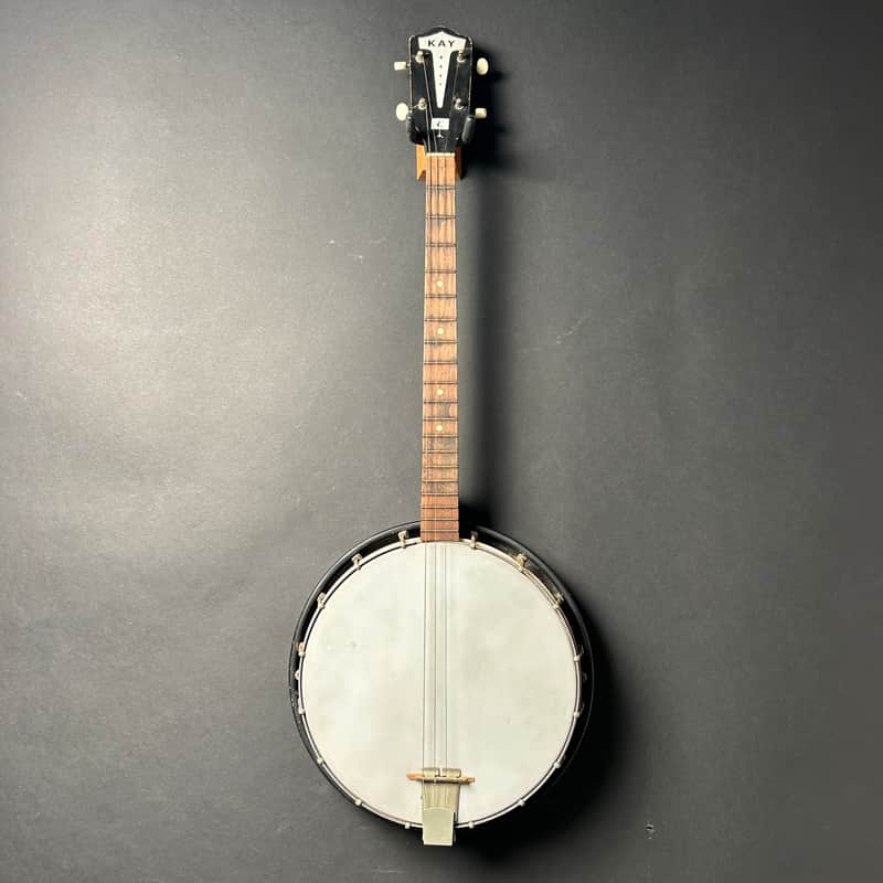 Kay Open Back Banjo 1950s - Natural image 1