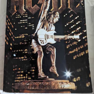 AC/DC Stiff Upper Lip Sheet Music Song Book Songbook Guitar Tab Tablature image 1