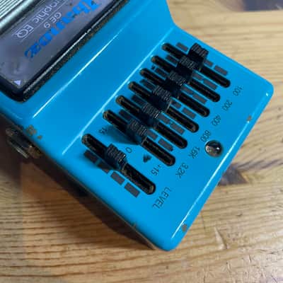 Ibanez GE9 Graphic EQ 1980s - Blue image 10
