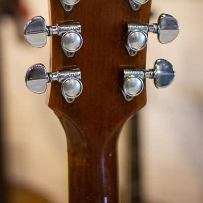 Guild S-100 NB Nature Boy Vintage Original Carved Acorn Oak Leaf Natural All Original w/Hardshell Case - Used image 6