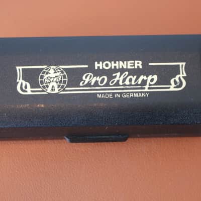 Hohner Pro Harp Key of D Harmonica w/Original Case image 7