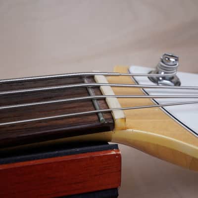 Teisco SPB-200 Spectrum Bass MIJ 2000 Metallic Red Short Scale 30' Japan w/ Bag image 7