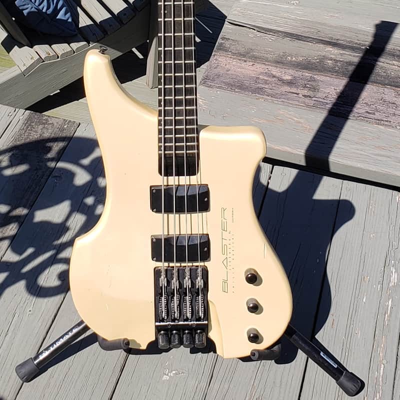 Blaster Bass Kubicki Ex Factor Copy White Pearl | Reverb