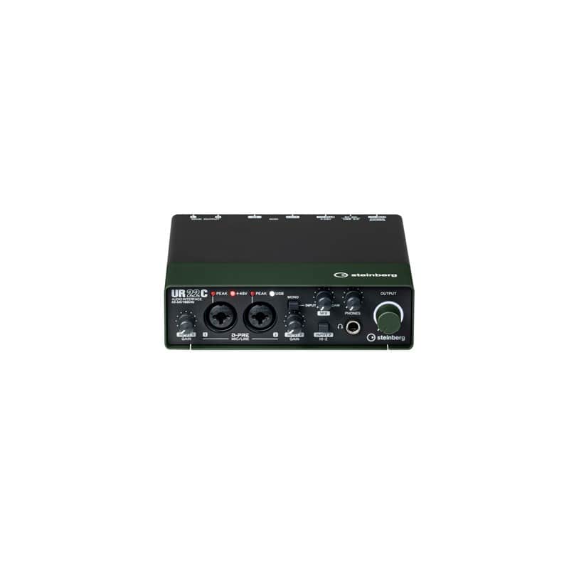Steinberg UR22C USB 3 Audio Interface Green image 1