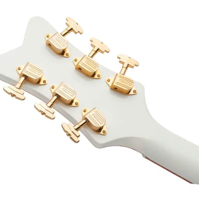 Used Gretsch G6136T-MGC Michael Guy Chislett Falcon w/Bigsby - Vintage White image 5