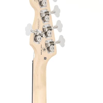 Squier Deluxe Jazz Bass Active V Black Modified, Manufactured in 2018 [ICS18133644] (08/19) image 12