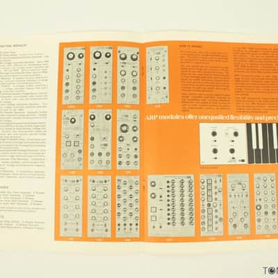 The ARP 2500 Electronic Music Synthesizer Catalog Brochure VINTAGE SYNTH DEALER image 3