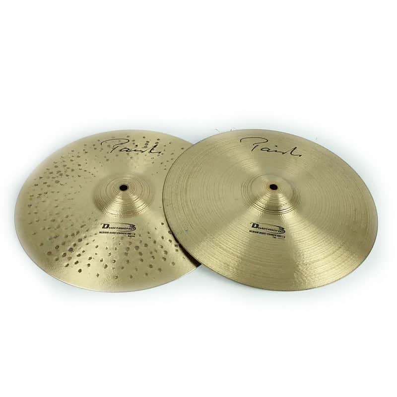 Paiste 14" Dimensions Medium Heavy Crunch Hi-Hat Cymbals (Pair) 1999 - 2005 image 1