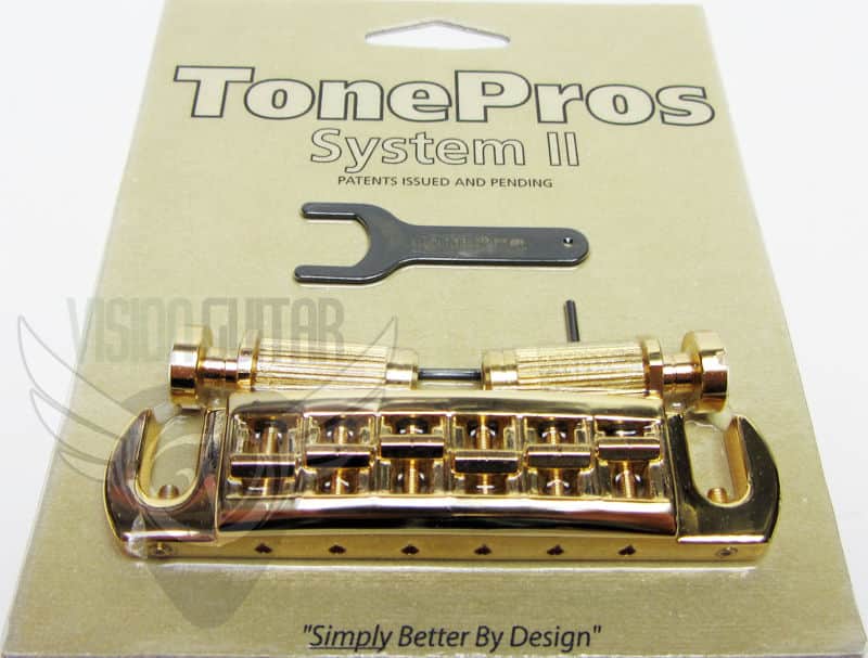TonePros Standard Wraparound (Standard Locking Studs) AVT2G-G GOLD image 1