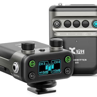 XVIVE U5 SET Wireless Lavalier System Drahtlos Vocal Set (24GHz) image 2