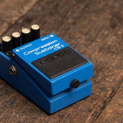 Boss CS-3 Compression Sustainer (Black Label) 1992 - 1997 - Blue image 4