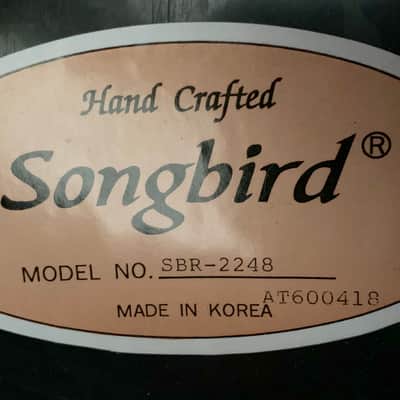 Songbird Hand Crafted Songbird Acoustic/Electric Guitar image 5