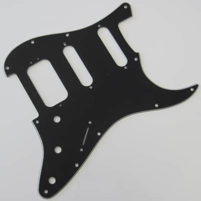 Fender HSS Stratocaster Pickguard Black 0055267000 image 1