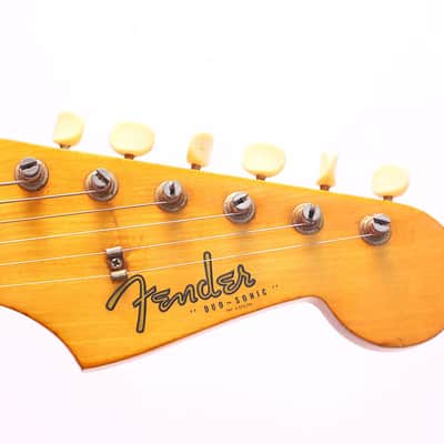 Fender DuoSonic 1962 Electric Guitar – A Vintage Gem with Classic Vibe and Vintage Mojo - check video! image 8