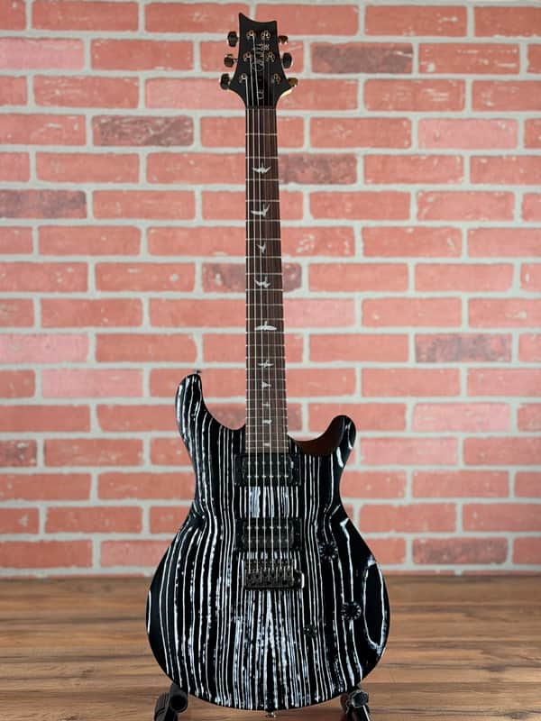 PRS SE Swamp Ash CE 24 Sandblasted Electric Guitar - Sandblasted White image 1