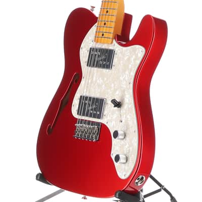 Fender American Vintage II 1972 Telecaster Thinline Candy Apple Red (P2) (17384) image 4
