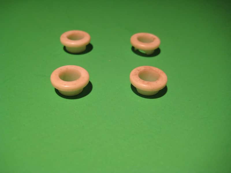 Harmony Plastic Head Bushings for Vintage Style Guitars 4 Pieces 1960's image 1