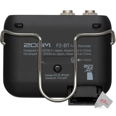 Zoom F2-BT Ultra Compact Bluetooth Enabled Portable Field Recorder with Lavalier Microphone image 4