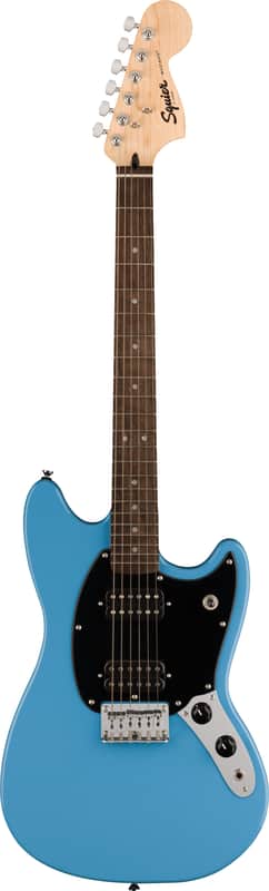 Squier Sonic Mustang HH, Laurel FB, California Blue image 1