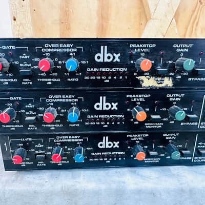 Lot of 3 BROKEN DBX 166 2-Channel Stereo Compressor Made in USA - PARTS / REPAIR image 7