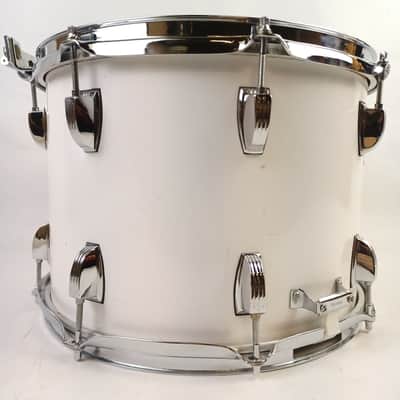 Ludwig 10x14"White Cortex Parade/Marching Snare Drum Rocker Black/White 4Ply P85 image 4