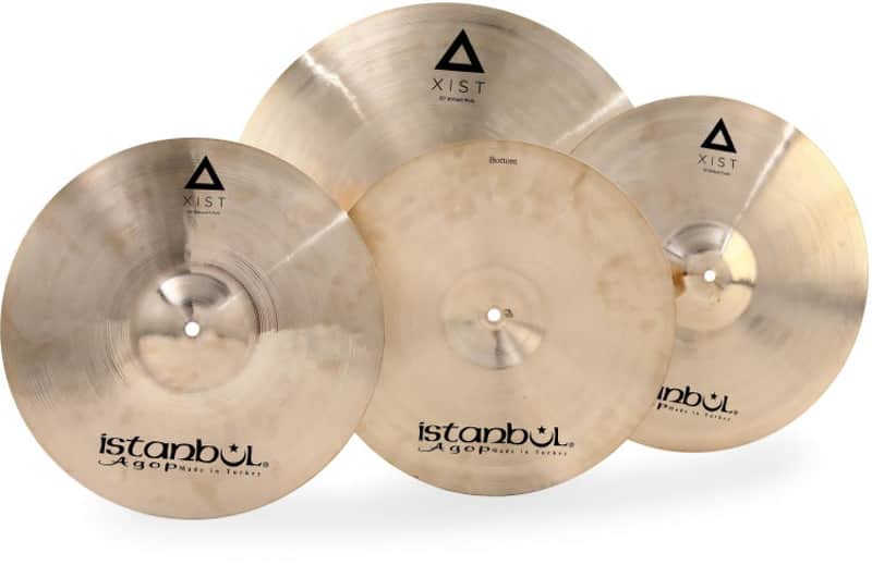 Istanbul Agop Xist Brilliant 3-piece Cymbal Set image 1