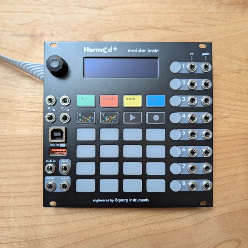 Squarp Instruments Hermod+ Modular Brain 2023 - Present - Black image 1
