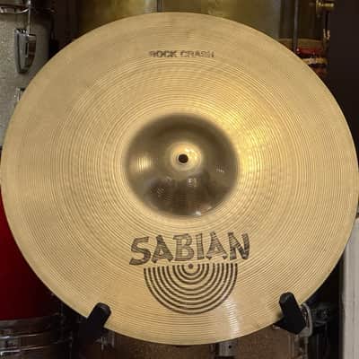 1980's Sabian Pre-AA 18" Brilliant Rock Crash Cymbal 1860g image 1