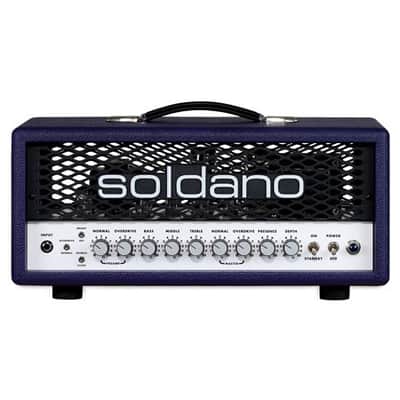 Soldano SLO 30 Electric Guitar Amplifier Head 30 Watts Purple image 4