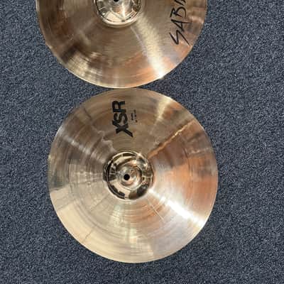 Sabian 14" XSR Hi-Hat Cymbals (Pair) 2016 - Present - Natural image 1