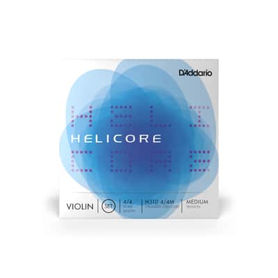 D'Addario Helicore H310 4/4 Violin Strings Set Medium image 1
