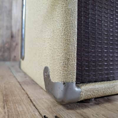 Fender Twin 6GB 1961 - Rough Blonde Tolex Original, serviced, with original cover image 6