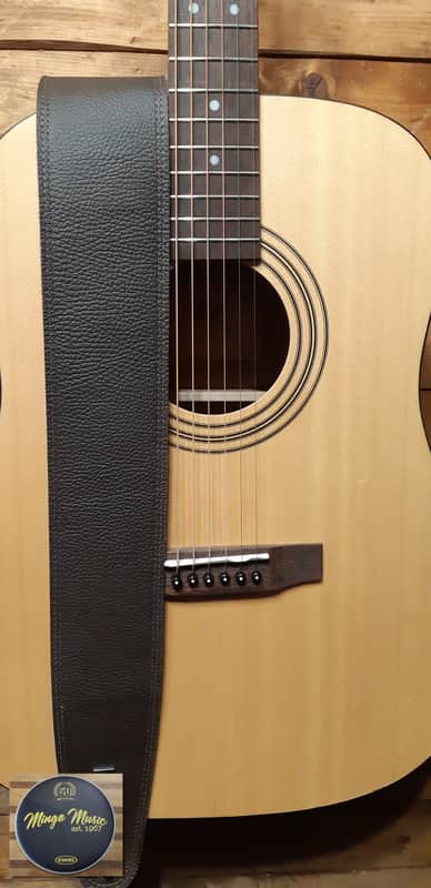 Perri’s Leathers soft leather 3" guitar strap- brown P30NS-7793 image 1