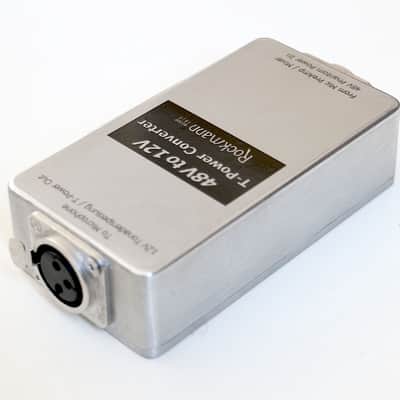 48V PHANTOM to 12V T-POWER CONVERTER + DIN TUCHEL ADAPTER / P48 T12 Sennheiser MKH416 405 406T 815T image 2