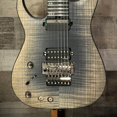 Schecter Banshee Mach-7 FR S Left Hand Electric Guitar - Fallout Burst - Open Box (1419) image 3