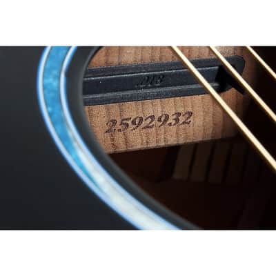 Martin SCE Custom Road Series Koa Acoustic-Electric Guitar Regular Black image 7