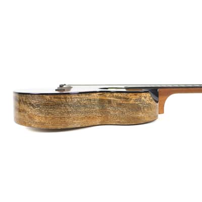 Flight Fireball EQ-A Solid Mango Baritone Ukulele image 3