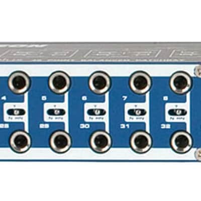 Samson Audio S-Patch Plus 48-Point Balanced Patchbay (with Front Panel Switches) image 5