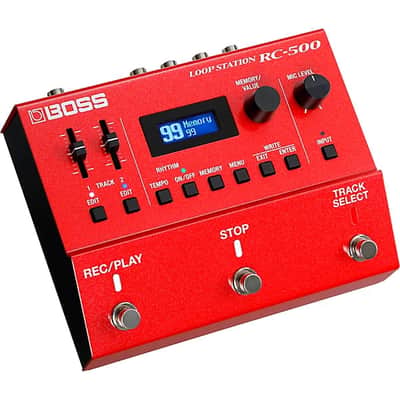 BOSS  RC-500 Loop Station Effects Pedal 2024 - Red image 4