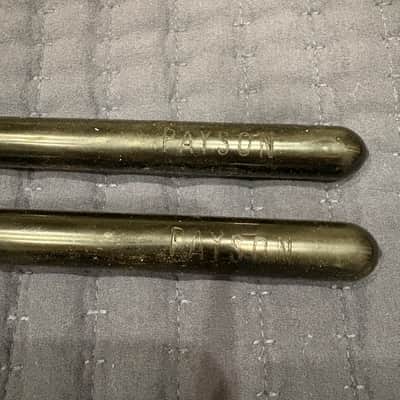 Al Payson Vintage Timpani Mallets - hard wood 1980s? image 2