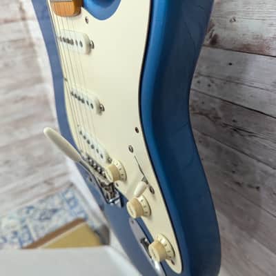 Used 1988 Fender American Vintage '57 Stratocaster  Lake Placid Blue image 7