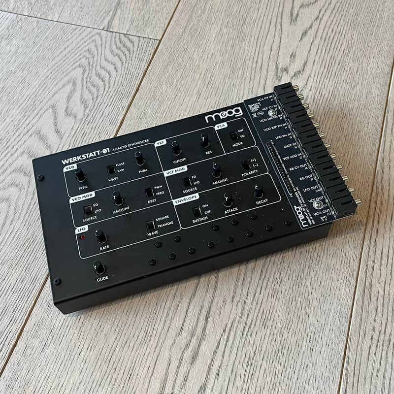 2020 – Present Moog Werkstatt- 1 Analog Synthesizer Kit Black
