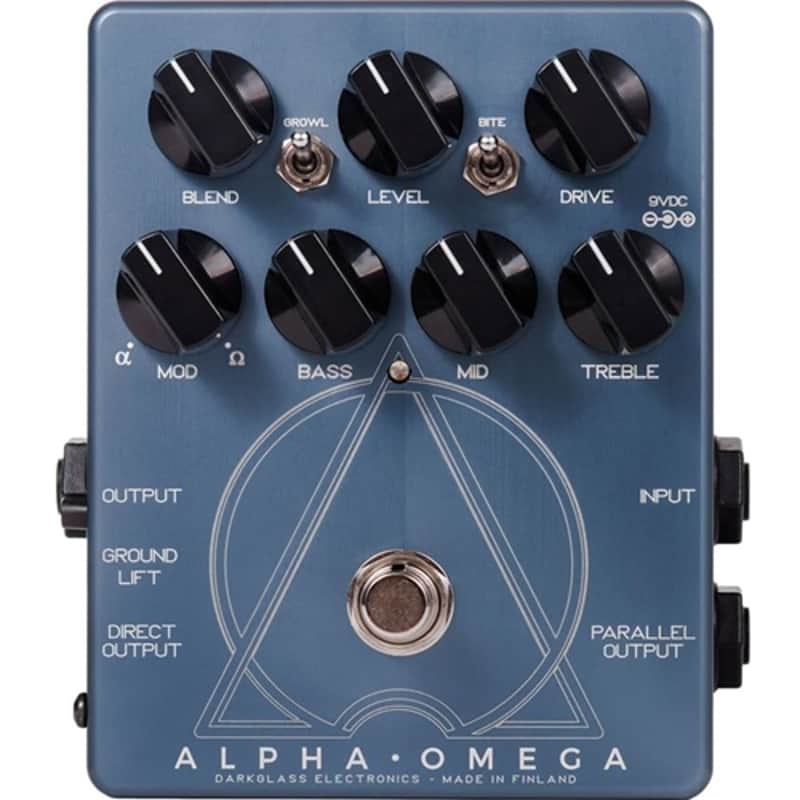 Darkglass Electronics Alpha Omega Bass Preamp - Blue image 1