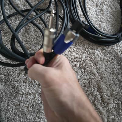 Speak-on to 1/4 inch, 4 Cables total image 1
