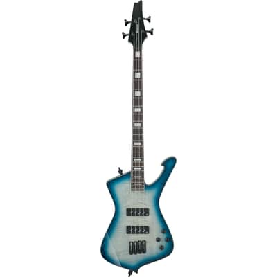 Ibanez Iceman Bass ICB720FM-CBS Cosmic Blue Starburst - 4-String Electric Bass image 10