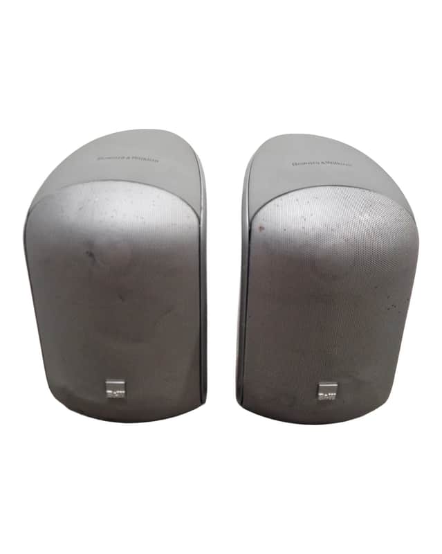 Bowers & Wilkins M-1 - Hi-Fi Speakers - Silver - Pair - Good image 1