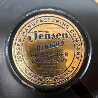 Jensen Alnico 5 PM 8ohm 12" Guitar Speaker - Made in the USA image 15