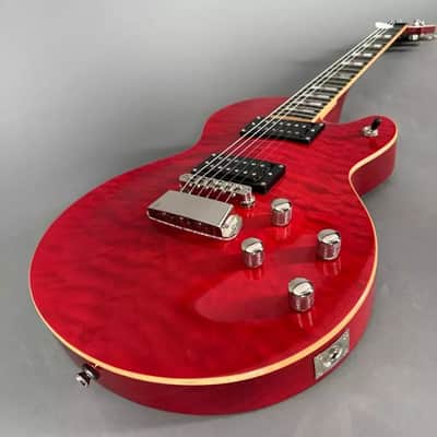 Hagstrom Select Swede Quilted Red Exotic Burl Maple Top inkl. Gigbag image 10