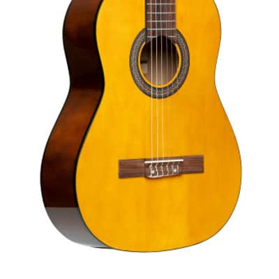 STAGG 1/2 Size Classical Guitar with Linden Top and Truss Rod for Young Learners Bild 1